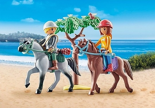 Komplet figuric 71470 Jahanje na plaži z Amelijo in Benom