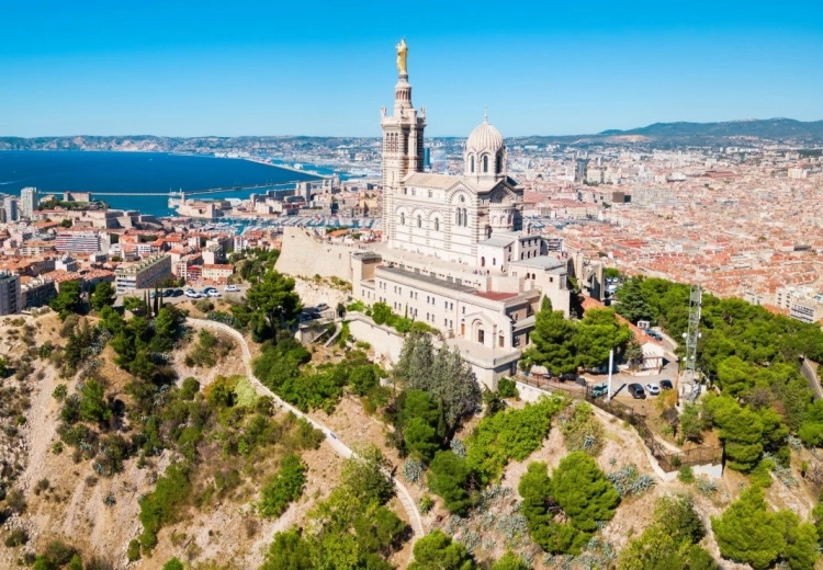Sestavljanka Bazilika Notre-Dame de la Garde 1000 kosov