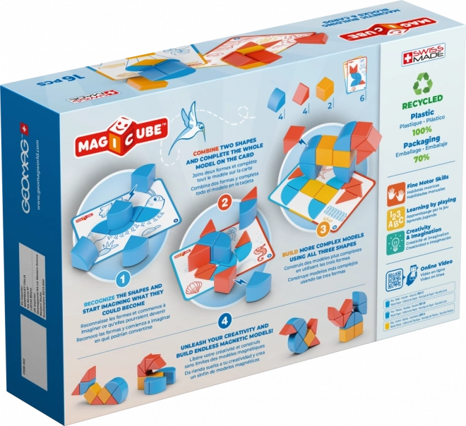 Geomag Magicube Kocke&Kartice 16 kosov