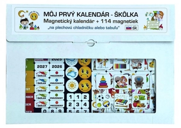 Magnetni koledar za otroke - Vrtec