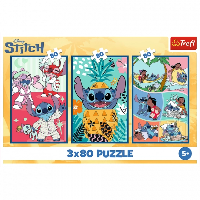 Uganka Lilo & Stitch: Tri Uganke v Enem - Stitch 3x80 Kosov