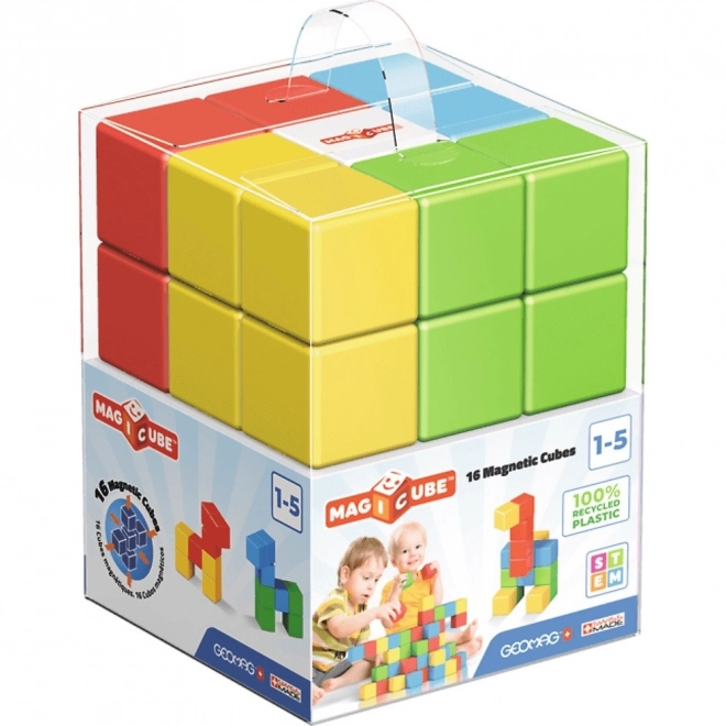 Geomag Magicube Polna Barva 16 kosov