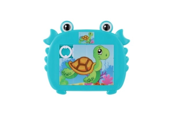Prestavljenka uganka žival plast 12,5x11cm 4 barve na kartici