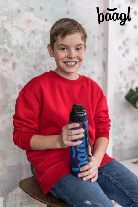Steklenica za pitje BAAGL Tritan Ocean Blue, 700 ml