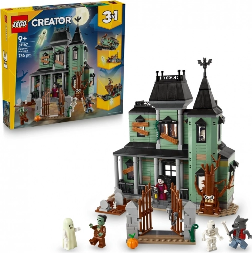 lego creator 3v1 strašljiva rezidenca