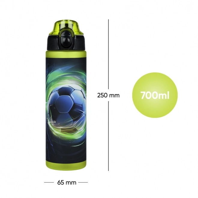 BAAGL Tritanska steklenica za pitje Nogomet, 700 ml