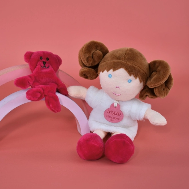 Punčka Miss Blanche od Doudou Jolijou 21 cm