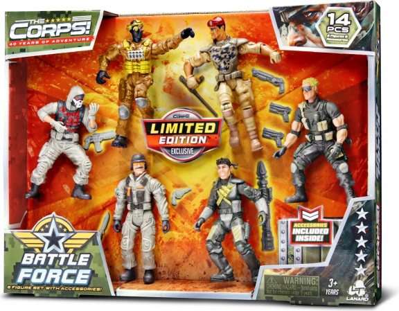 The Corps! Vojak 6 premičnih figur 10,5 cm