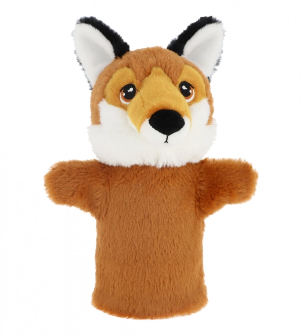Keel Toys SE3077-4 Keeleco Fox - eko plišast ročna lutka 27 cm