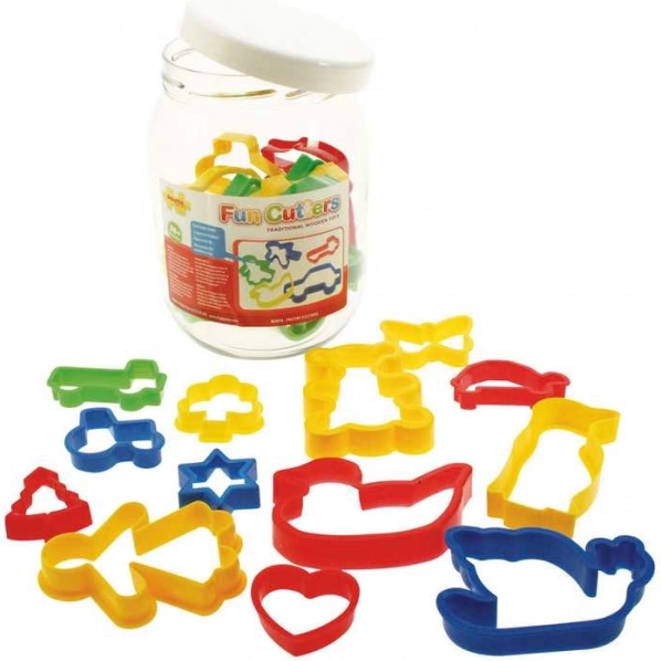 Bigjigs Toys modelčki za piškote 24 kos