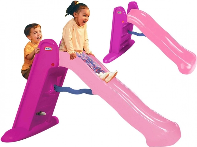 Rožnata otroška tobogan Little Tikes Easy Store