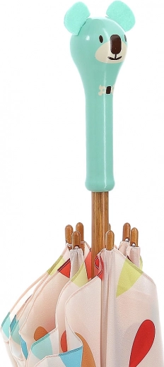 Lakiran lesen ročaj v obliki koale