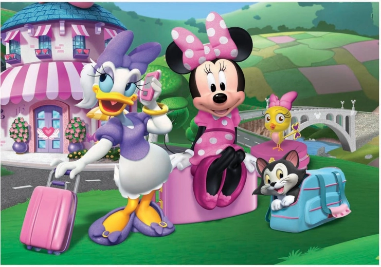 Sestavljanka Minnie in Daisy na počitnicah 30 kosov