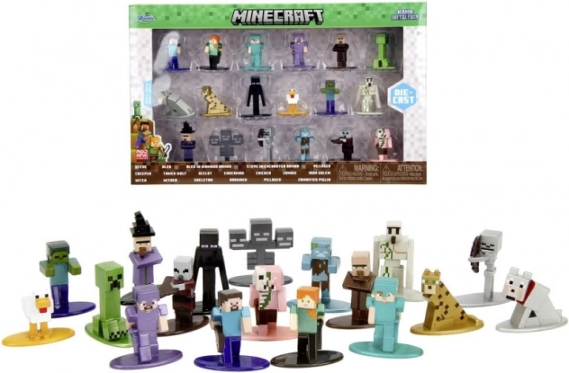 Kovinske figurice Jada Toys Minecraft – set 18 kosov