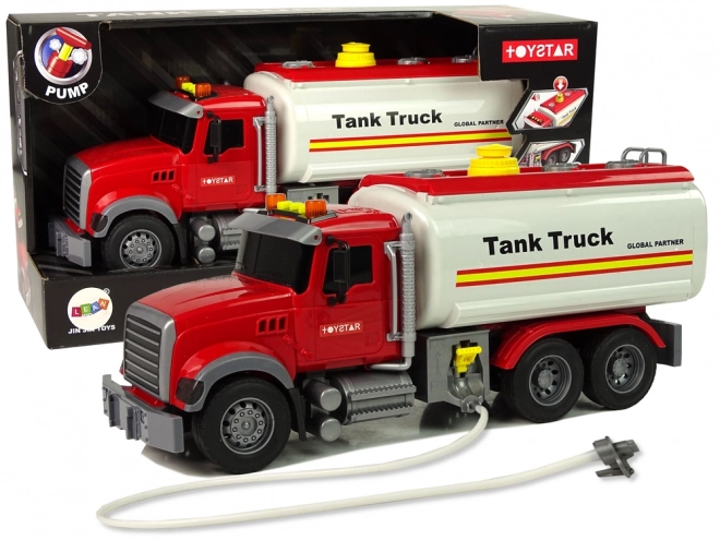 Beli tank Tovornjak Zvoki Luči