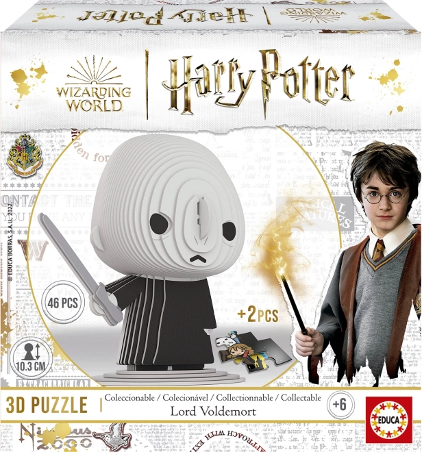 3D sestavljanka Harry Potter: Lord Voldemort, 46 kosov