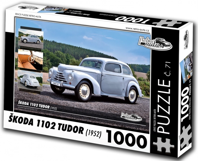 Puzzle Retro Avtomobili 
02 Škoda 1102 Tudor 1952 1000 kosov