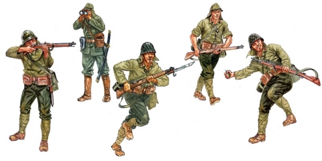 Modelni komplet Italeri Japonska pehota iz druge svetovne vojne 1:72