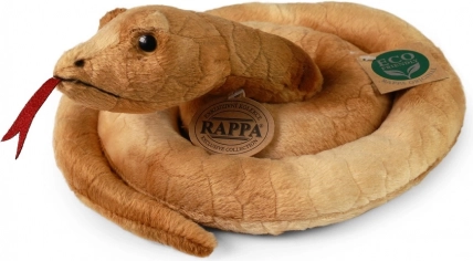 Plišasta kača rjava 90 cm RAPPA eco-friendly