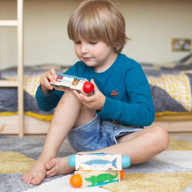 Bigjigs Toys Motorni valjček za prevoz