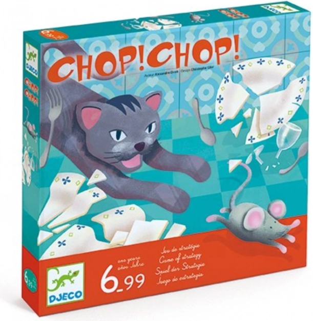 Djeco Chop! Chop! – družinska strateška igra mačka in miš