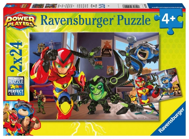 Ravensburger sestavljanka Prvaki v akciji 2x24 kosov