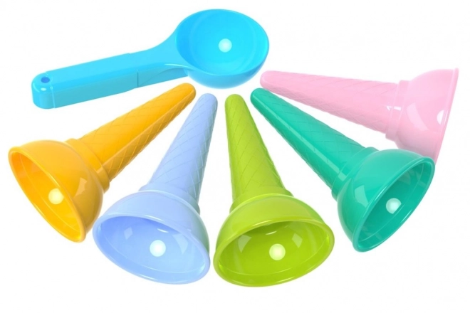 Set pisanih modelov za sladoled Sand 6221