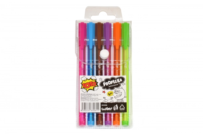 Set pisal TOTO v barvah