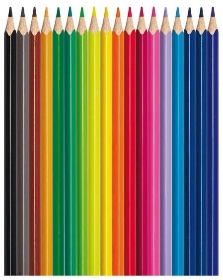 MAPED Barvice trirobne Color'Peps 18 kos