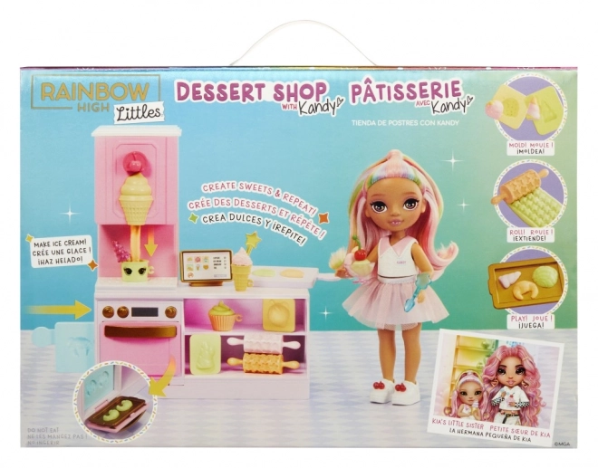 Rainbow High Set Mala Sestra Slaščičarna