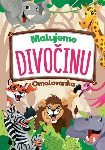 Slikamo divjino – pobarvanka za otroke FONI book