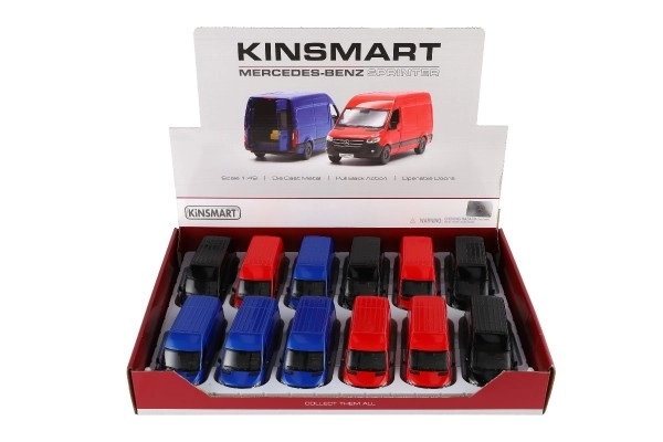 Model dostavnika Mercedes-Benz Sprinter 1:48 s funkcijo navijanja