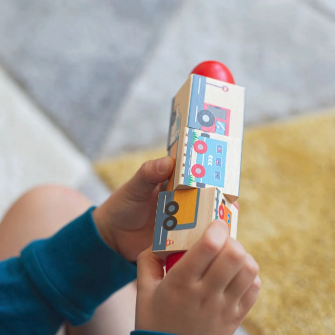 Bigjigs Toys Motorni valjček za prevoz