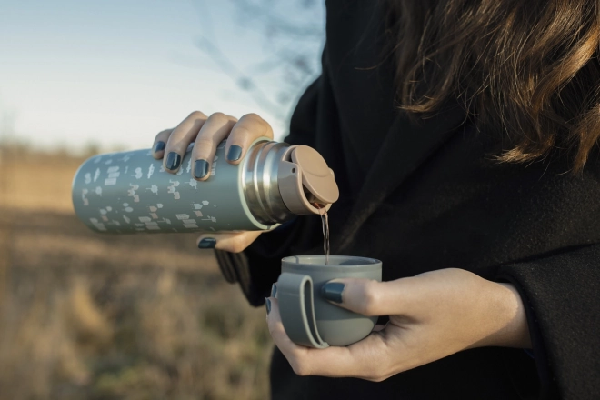 Termovka za tekočine s silikonskim držalom 400 ml, Gore