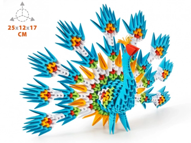 Kreativni Origami 3D Pavo od Alexandera
