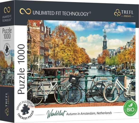 Trefl sestavljanka UFT Wanderlust: jesen v Amsterdamu 1000 koščkov