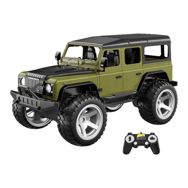 RC avto na daljinsko upravljanje 1:14 Double Eagle (temno zeleno) Land Rover Defender E362-003