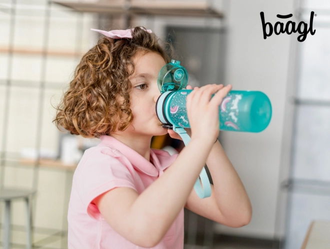 BAAGL Tritanova steklenica za pitje Mavrica, 500 ml