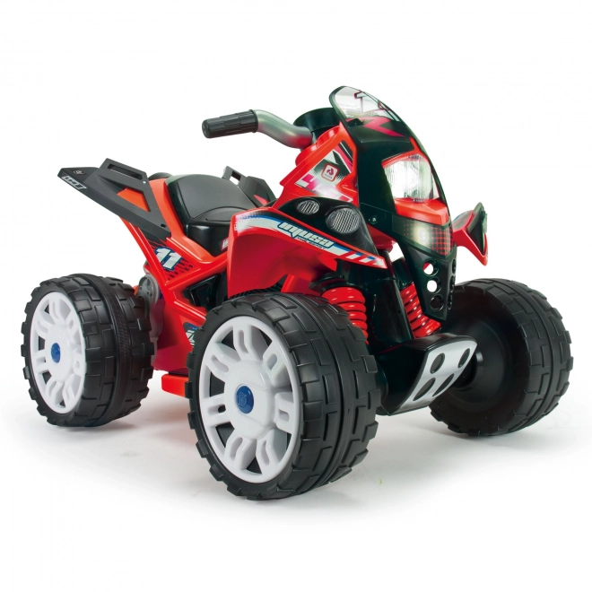 Otroški električni štirikolesnik The Beast 12V rdeč