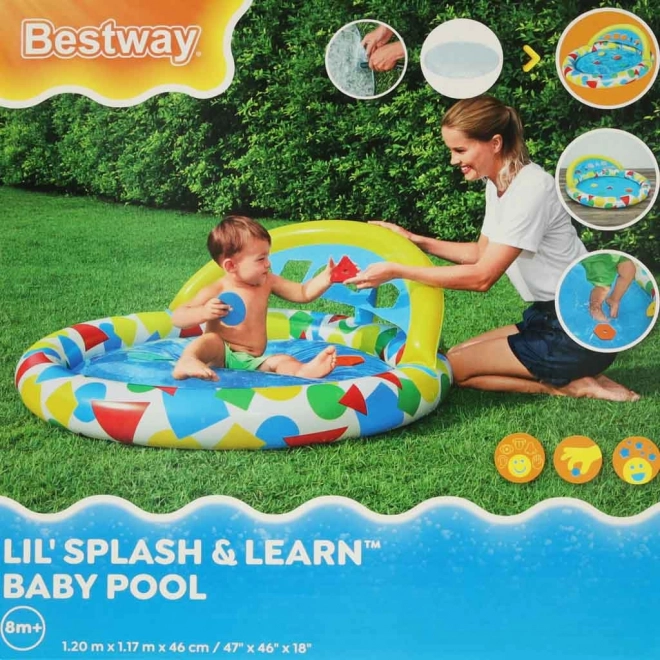 Otroški bazenček s blazino BESTWAY