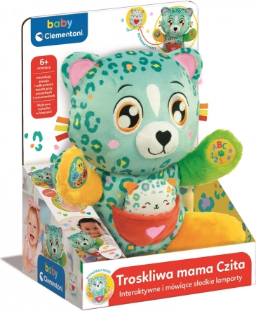 Troskliwa Mama Czita interaktivna plišasta igrača za dojenčke BABY CLEMENTONI
