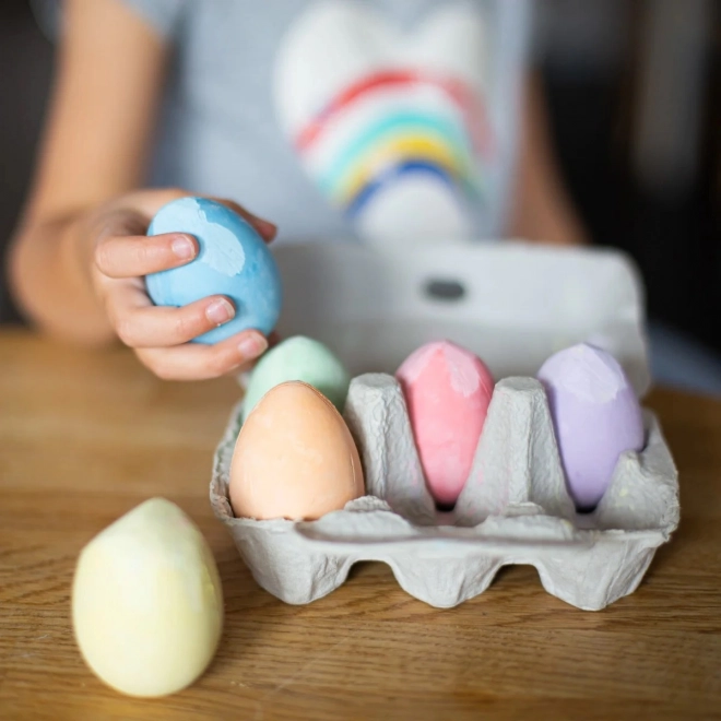 Set pastelnih kred v obliki jajc od Bigjigs Toys