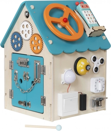 aktivna montessori hišica turkizna 2Kids Toys
