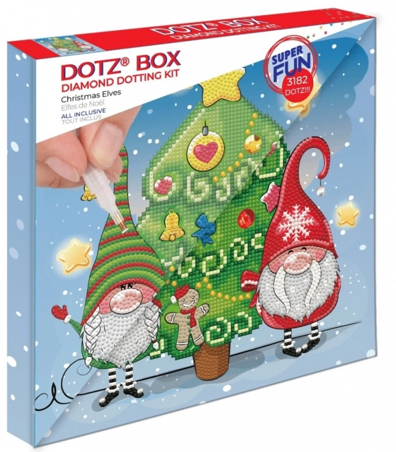 Set Diamond Dotz Božični škratje