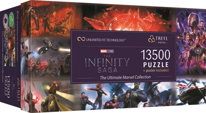 TREFL Sestavljanka UFT Marvel: Ultimate zbirka 13500 kosov