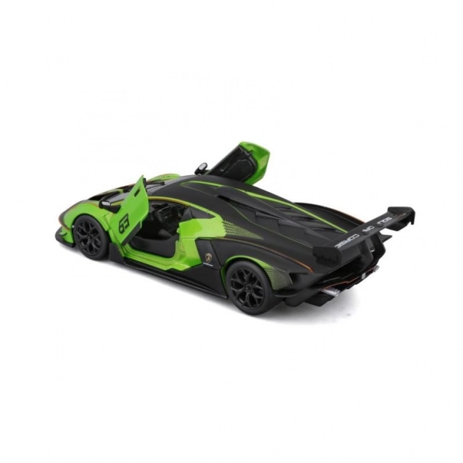 Bburago 1:24 Dirka Lamborghini Essenza SCV12 – Zelena
