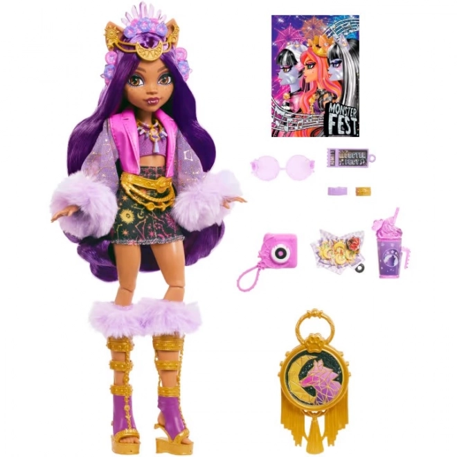 Barbie Monster fest lutka - clawdeen HXH80