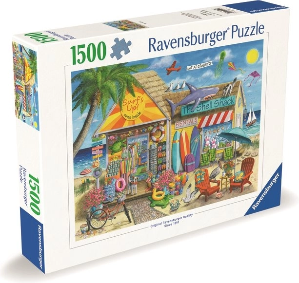 Ravensburger sestavljanka deskarski kiosk 1500 kosov
