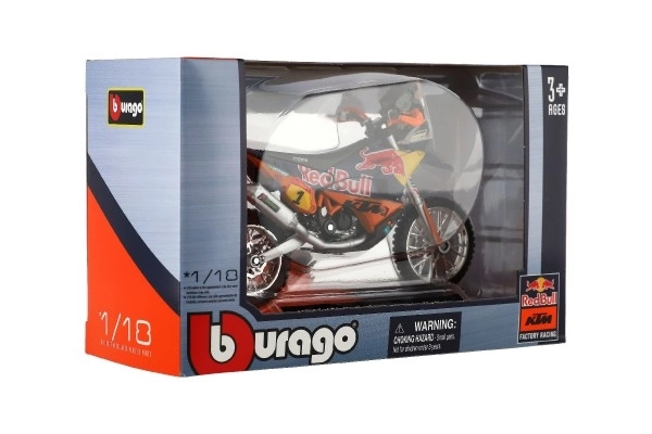 Bburago rdeči Bull KTM Rally Dakar 2019 motocikel 1:18