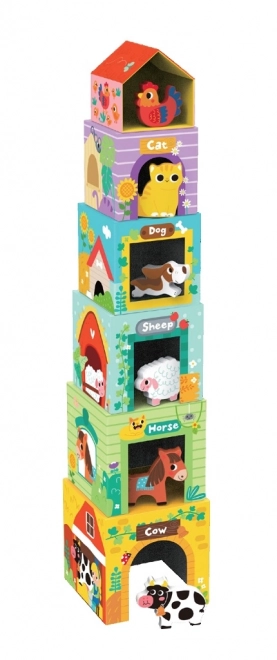 Kocke z živalmi Kmetija od 2Kids Toys